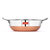 Sumeet Heavy 22 Gauge Stainless Steel Kadhai With Copper Bottom - Size No.12 (2.4 Ltr - 23.8Cm Dia)