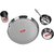 Sumeet Stainless Steel Heavy Gauge Mirror Finish  Buffet set / Dinner Set  of 5 Pcs (1 Plate, 2 Bowl / Wati, 1 Glass, 1 Spoon)