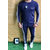Trendyz Men Polyester Navy Blue Striped Full Sleeve Tracksuit (SportsWear)