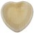 Agri ClubAreca Leaves 6.5 Inches Heart Shape Disposal Plates( Pack of 25)