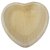 Agri Club Areca Leaves 5 Inches Heart Shape Disposal Plates( Pack of 25)
