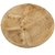 Agri Club Areca Leaves 12 Inches 4 Partition Round Disposal Plates( Pack of 25)