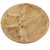 Agri Club Areca Leaves 10 Inches 4 Partition Round Disposal Plates( Pack of 25)