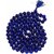 Raviour Lifestyle Blue Hakik Agate Stone Mala 108+1 Beads for Shani (Blue) Japa Mala For Men and Women