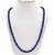 Raviour Lifestyle Blue Hakik Agate Stone Mala 108+1 Beads for Shani (Blue) Japa Mala For Men and Women