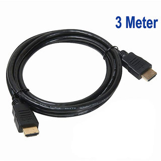 WONDER CHOICE 3 Meter Long Best Quality HDMI Male To Male Cable For Computer LED/LCD/TFT TV