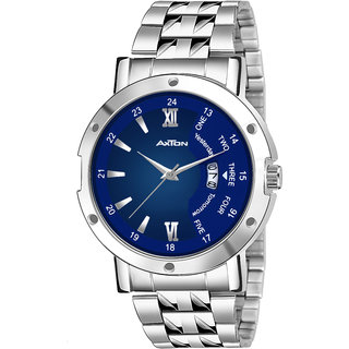                       Axton AXT4004 Partywear/Formal/Casual Blue Dial Date Boys Smart Analog Watch - For Men                                              