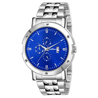 Axton AXC4005 Partywear/Formal/Casual Blue Dial Day And Date Boys Smart Analog Watch - For Men Axton AXC4005 Partywear/Formal/Casual Blue Dial Day And Date Boys Smart Analog Watch - For Men