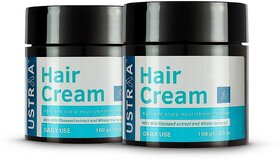 Ustraa Daily Use Hair Cream - 100 G - Set Of 2