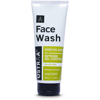 Ustraa Face Wash Oily Skin (Checks Acne  Oil Control) - 200g