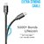 Ambrane Compatible USB Charging Cable for Android ACM-11 (Black) With 6 Month Replacement Warranty