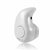 iSpares Mini Wireless Kaju Style Bluetooth Headset Universal Earphone With Mic (White)