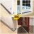 Shop Stoppers  Twin Guard Door  PVC Sound-Proof Reduce Noise Energy Saving Weather Stripping Under Door Twin Draft Stop
