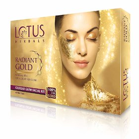 Lotus herbals gold radiance  facial kit 37g