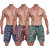 BMK Checkered Cotton Mix Boxer ShortsMulticolored Pack of 3