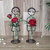 Tabletop Tube Vase/Hydroponic Planter/Flower Bud Vase, beautiful home dcor   Ideal Gift (Set -2 holders + 2 tubes)