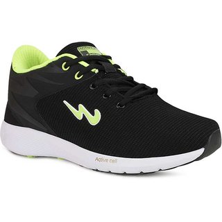 Buy Campus Mens Black Running Shoe Online  1049 from ShopClues