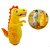 Hit Me Toy Intex 3d Bop Bags Water Base for Toddlers Dinosuar (Multicolor)
