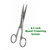 Verceys (S-101,104,105,130) Small Precision Manicure Stainless Steel Hair Nail Cutting, Moustache Beard Eyebrow Nose Hai