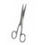 Verceys S-130 Stainless Steel Beard and Mustache Cutting and Trimming Scissor for Men and Boys Pack of 1 (Silver 4.5 inc