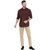 Seta Men's Purple Checks Slim Fit Shirts