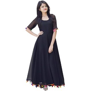 Raabta pom pom long dress hotsell