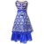 Chic Designs Blue Long Anarkali Gown