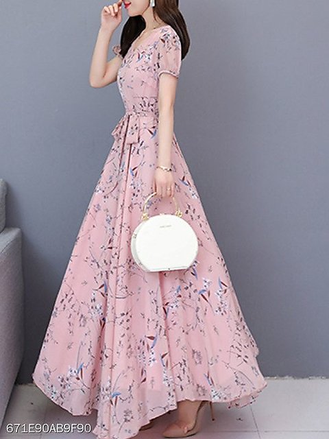 Buy Raabta Fashion Pink Printed 