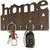 29K Premium Wooden Key Holder (Brown)- 5 Hooks