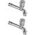 Drizzle ContiMini Long Body Bib Cock Bathroom Tap With Quarter Turn Foam Flow (Pack of 2 Pieces)