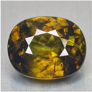                       5.25 ratti yellow sapphire natural gemstone pukhraj for unisex                                              