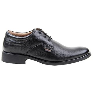 red chief black derby shoes