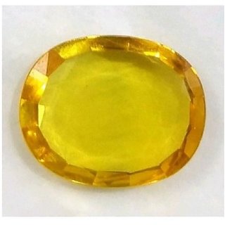 5.25 ratti yellow sapphire natural gemstone pukhraj for unisex 5.25 ratti yellow sapphire natural gemstone pukhraj for unisex