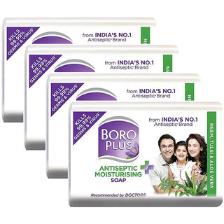                       Boro Plus Moisturising Soap 125gm Pack Of 4                                              