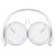 SONY MDR-ZX110 Stereo Headphones Wired without Mic Headset (White, On the Ear)