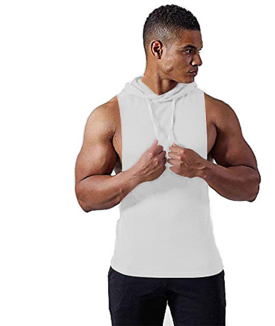 HangFit Men's Sleeveless T-Shirt, Fitness, Gym