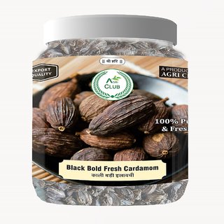                       Agri Club  Black Bold Cardimam Seeds (350gm)                                              