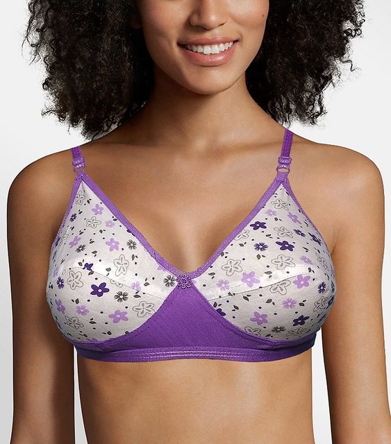 Buy LoveMeNoShy Cotton Printed Fancy Bra Online @ ₹389 from ShopClues