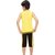 Kavin's Cotton Three-Fourth Pant with Sleeveless Tees for Boys, Pack of 5, Multicolored-Lucky