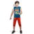 Kavin's Cotton Three-Fourth Pant with Sleeveless Tees for Boys, Pack of 5, Multicolored-Lucky