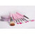 Dragon Crew Hello Kitty Makeup Fever Mini Brush Set (Pink) -7 Pieces