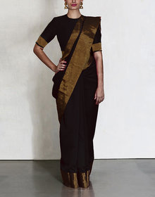 Woman's cotton  Silk Saree with   blouse 133