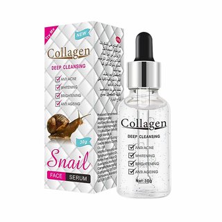Endow Beauty Face Serum for Smoothing, Balancing skin Imported 30ml Pack of 1 (COLLAGEN-SNAIL-FACE SERUM)