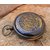 Antique brass lid compass mini pocket compass nautical royal london gift
