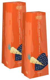 NEUD Carrot Seed Premium Face Wash for Men and Women - 2 Packs (300ml Each)
