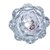 Raviour Lifestyle Crystal Turtle Kachua Tortoise with Plate for Feng Shui and Vastu Showpiece