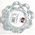 Raviour Lifestyle Crystal Turtle Kachua Tortoise with Plate for Feng Shui and Vastu Showpiece