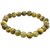 KESAR ZEMS Natural  Quartz Cats Eye Stone Stretchable Bracelet With Certificate For Unisex  (10 x 2 x 1 CM) Ivory Yellow