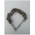 KESAR ZEMS Natural Tiger Eye Crystal Stone Chip Adjustable Bracelet For Unisex (10 x 1 x 2 CM) Ivory Coffee.