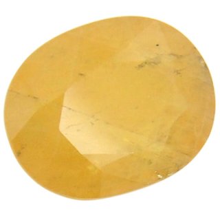 Jaipur gemstone 6.25 carat yellow sapphire (pukhraj)